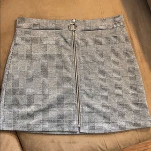 Plaid skirt